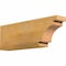 Ekena Millwork Mediterranean Rough Sawn Rafter Tail, Western Red Cedar, 4"W x 8"H x 24"L RFT04X08X24MED00RWR - alternate 1
